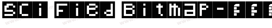 Sci Fied Bitmap字体转换